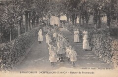 Sanatorium D'Ormesson - Retour De Promenade -
													94 Val de Marne
												