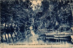 Champigny-sur-Marne Les Bords de la Marne - Station des Canots à Champigny-sur-Marne