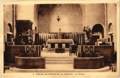 Cachan L'Eglise Sainte-Germaine - Le Choeur à Cachan