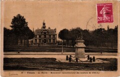 Thiais La Mairie - Monument à Thiais