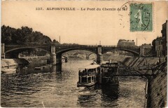 Alfortville Le Pont du Chemin de Fer à Alfortville