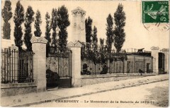 Champigny-sur-Marne Monument de la Bataille de 1870-71 à Champigny-sur-Marne