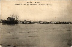 Champigny-sur-Marne Vue ptrise de Saint-Maur - Chemin de Bretigny à Champigny-sur-Marne