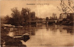 Champigny-sur-Marne Le Pont sur la Marne à Champigny-sur-Marne