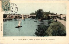Champigny-sur-Marne Viaduc de Nogent et Pont de Champigny à Champigny-sur-Marne