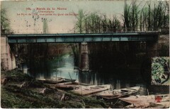 Champigny-sur-Marne Le Pont de l'Ile vue prise du Quai de Halage -
																					94500 Champigny-sur-Marne
																			