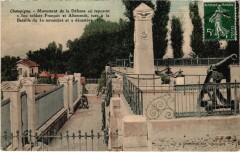 Champigny-sur-Marne Monument de la Defense à Champigny-sur-Marne