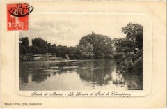 Champigny-sur-Marne Le Lavoir et Pont à Champigny-sur-Marne