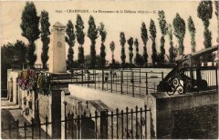 Champigny-sur-Marne Le Monument de la Defense -
																					94500 Champigny-sur-Marne
																			