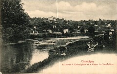 Champigny-sur-Marne Marne a Champignolle - Coteau de Chennevieres à Champigny-sur-Marne