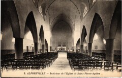 Alfortville L'Eglise de Saint-Pierre-Apotre - Interieur à Alfortville