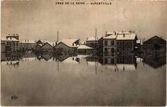 Alfortville Crue de la Seine à Alfortville