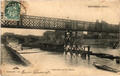 Alfortville Passerelle sur la Marne à Alfortville