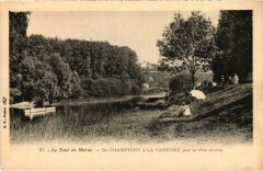 Le Tour de Marne de Champigny a La Varenne par la Rive Droite