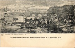 Corbeil Passage de la Seine