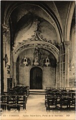 Corbeil Eglise Saint-Spire Porte de la Sacristie