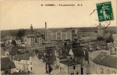 Corbeil vue panoramique