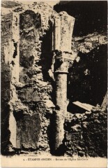 Etampes Ruines de l'Eglise Sainte-Croix