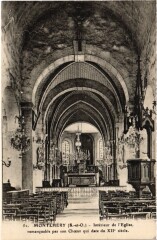 Montlhery Interieur de l'Eglise -
													91 Essonne
												