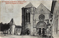 Longpont Eglise et la Mairie