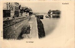 Corbeil Le halage