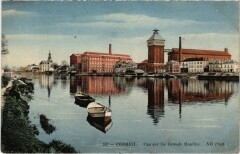 Corbeil vue sur les Grands Moulins