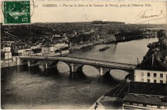 Corbeil vue sur la Seine