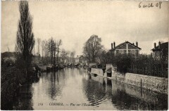 Corbeil vue sur l'Essonnes