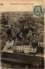 Etampes vue prise de Guinette