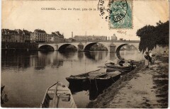 Corbeil vue du Pont