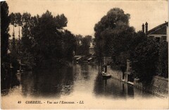 Corbeil vue sur l'Essonnes
