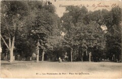 Etampes Les Promenades du Port Place des Quinconces