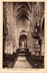 Dourdan Eglise Saint-Germain Interieur à Dourdan