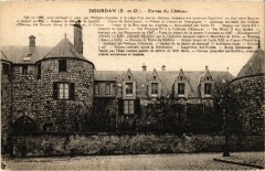 Dourdan Entree du Chateau à Dourdan