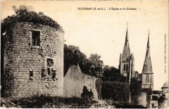 Dourdan Eglise et le Chateau à Dourdan