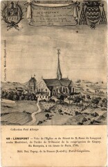 Longpont vue de l'Eglise