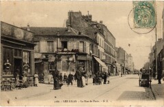 Les Lilas La Rue de Paris aux Lilas