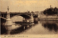 Saint-Denis Le Pont de l'Ile à Saint-Denis