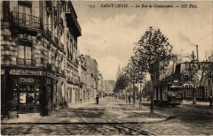 Saint-Denis La Rue de Chateaudun à Saint-Denis