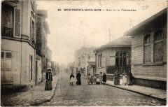 Montreuil-sous-Bois Rue de la Federation à Montreuil