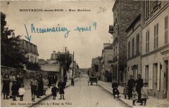 Montreuil-sous-Bois Rue Moliere à Montreuil