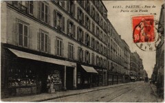 Pantin Rue de Paris et la Poste à Pantin
