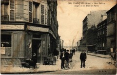 Pantin Rue Delizy - Angle de la Rue de Paris à Pantin