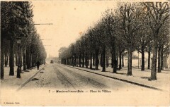 Montreuil-sous-Bois Place de Villiers à Montreuil