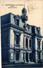 Montreuil-sous-Bois Justice de Paix à Montreuil