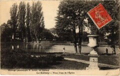 Le Raincy Piece d'Eau de l'Eglise au Raincy