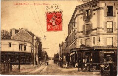 Le Raincy Avenue Thiers au Raincy