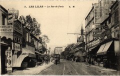 Les Lilas La Rue de Paris aux Lilas
