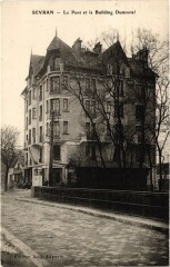 Sevran Le Pont et le Building Dumontel à Sevran
