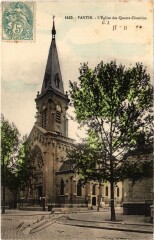Pantin L'Eglise des Quatre-Chemins à Pantin